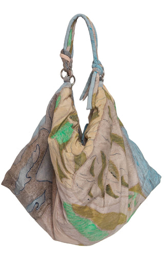 LEMAIRE x JOSEPH E. YOAKUM (RARE) Handbag Size: 22" x 17" x 10.5"; 17" drop handle