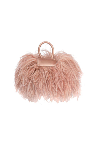 RUBEUS MILANO (RARE) Handbag Size: 4" x 4" x 4.5"; 2.375" drop handle