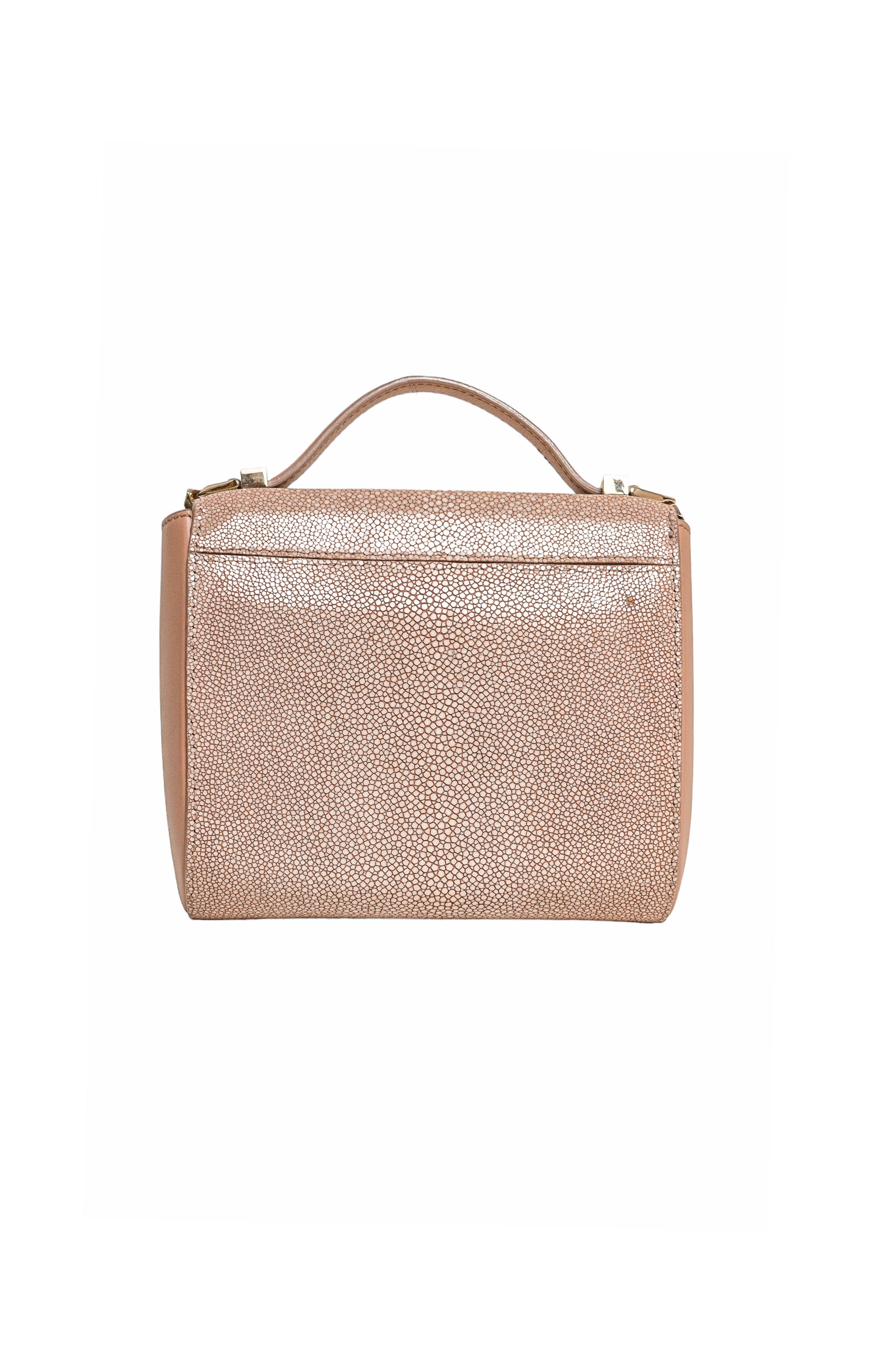 GIVENCHY (RARE) Bag Size: 7" x 4" x 6"; 1.5" drop handle