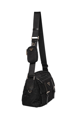 PRADA (NEW) Handbag Size: 10.25" x 4.25" x 7.5"; 16-25" drop handle