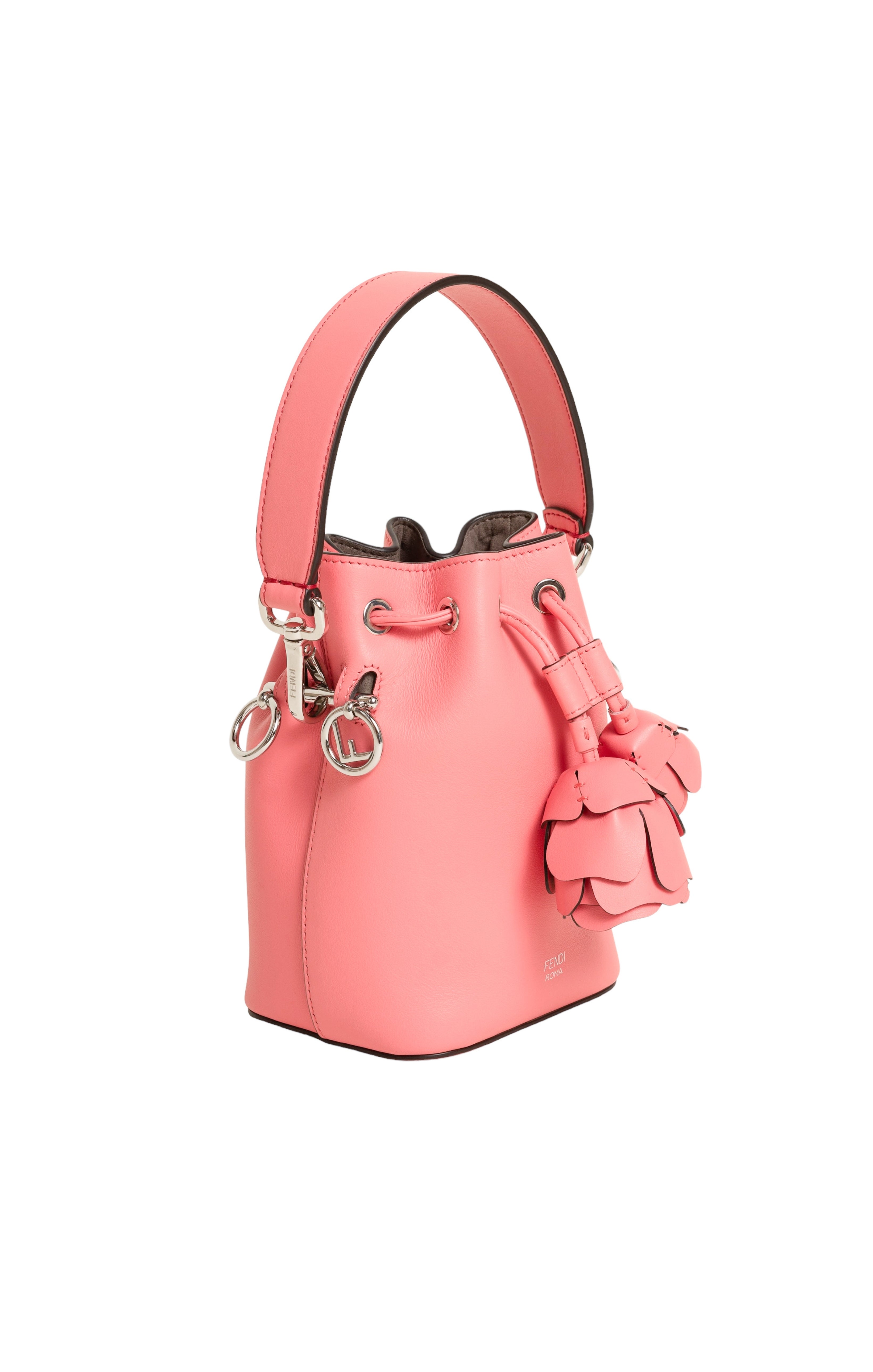 FENDI (RARE) Bag Size: 4.75" x 4" x 7"; 4.75" drop handle