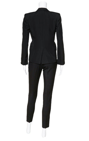 SAINT LAURENT Suit Size: Jacket - FR 34 / Comparable to US 0-2 Pants - FR 36 / Comparable to US 2-4