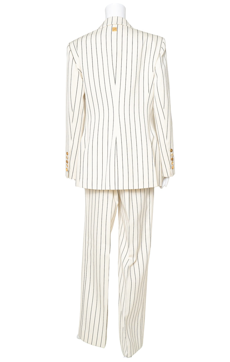 SCHIAPARELLI (RARE) Suit Size: Jacket - IT 44 / Comparable to US 6-8 Pants  - IT 42 / Comparable to US 4-6