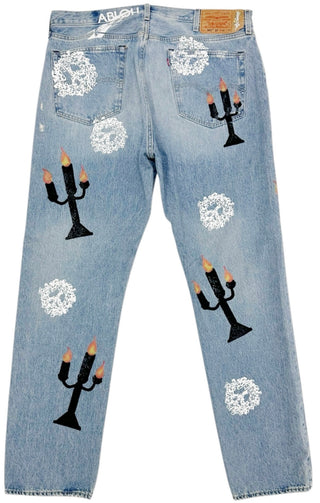 DENIM TEARS x VIRGIL ABLOH (RARE) Jeans Size: 2XL