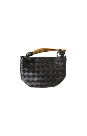 BOTTEGA VENETA Bag Size: 8" x 1.25" x 5.5"; 1" drop handle