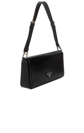 PRADA Handbag Size: 10.25" x 1.825" x 5"; 10" strap