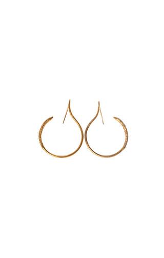 MISHO Earrings Size: 1.75" x 3mm x 2.25"