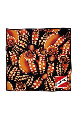 BURBERRY Scarf Size: 36" x 34"