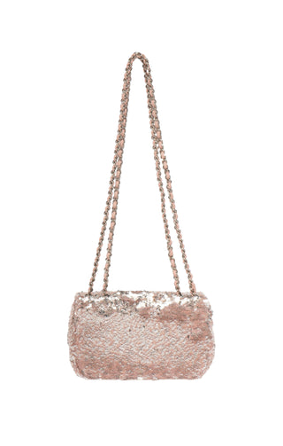 CHANEL (RARE) Handbag Size: 6.75” x 2.375” x 4”; 23” strap