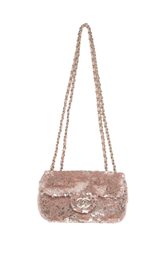 CHANEL (RARE) Handbag Size: 6.75” x 2.375” x 4”; 23” strap