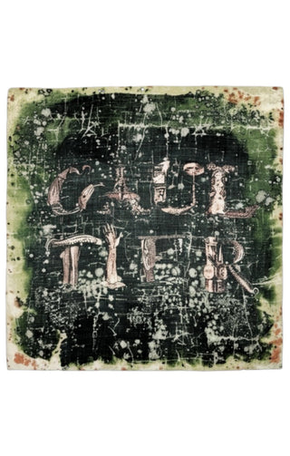 VINTAGE JEAN PAUL GAULTIER (RARE) Scarf Size: 32" x 32"