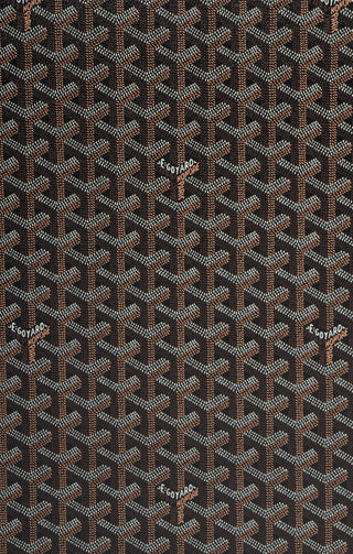GOYARD (RARE) Luggage Size: 20.25" x 10" x 19.25"; 1.75" drop handle