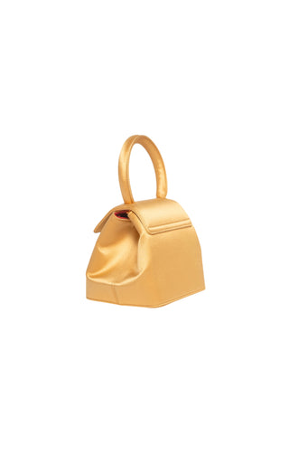 RUBEUS MILANO (RARE) Handbag Size: 4" x 4" x 4.125"; 2.375" drop handle
