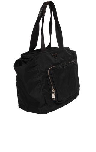 PRADA Bag Size: 12.5" x 7" x 12"; 9.25" drop handles