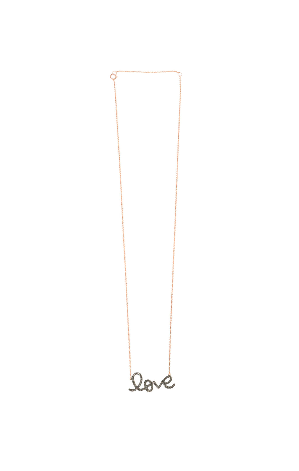 Necklace Size: 17.5"-19.5" x 1mm; Charm: 1.25" x 0.5"