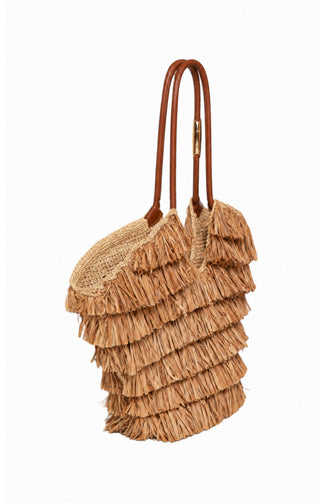 ZIMMERMANN (NEW) Handbag Size: 20" x 5.5" x 10.25"; 13" drop handle