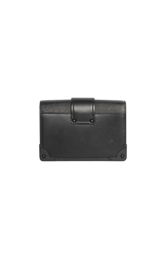 PRADA Handbag Size: 7" x 2.5" x 4.75"; 21" strap