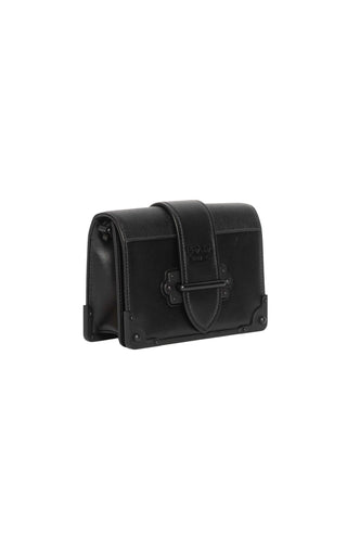 PRADA Handbag Size: 7" x 2.5" x 4.75"; 21" strap