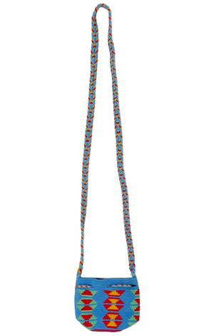 MISS MOCHILA Bag Size: 6.25" x 3.125" x 4.75"; 24.5" strap