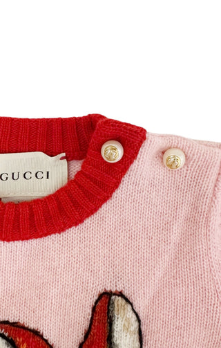 GUCCI (RARE) Onesie Size: 3-6 Months