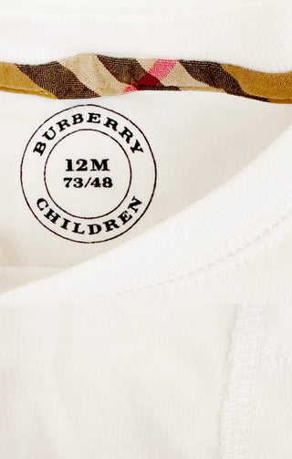 BURBERRY CHILDREN Dress Size: 12 Months