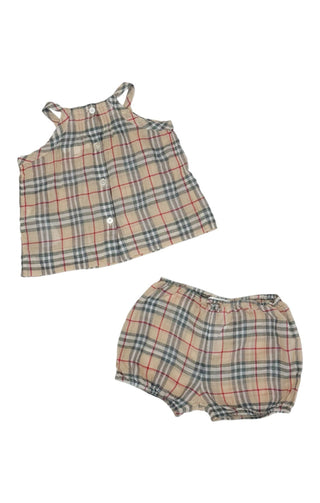 BURBERRY CHILDREN Set Size: 9 Months