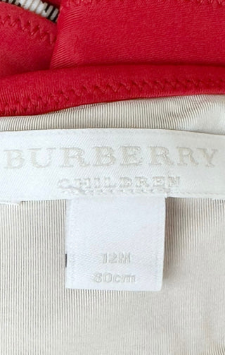 BURBERRY CHILDREN Swimsuit Size: 12 Months