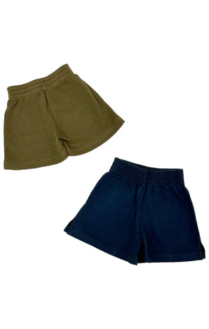 Shorts Bundle Size: Black - No size tags, fit like 6 Years Olive - No size tags, fit like 5-6 Years