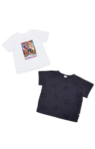 T-Shirt Bundle Size: White - 2 Years Grey - Toddler M