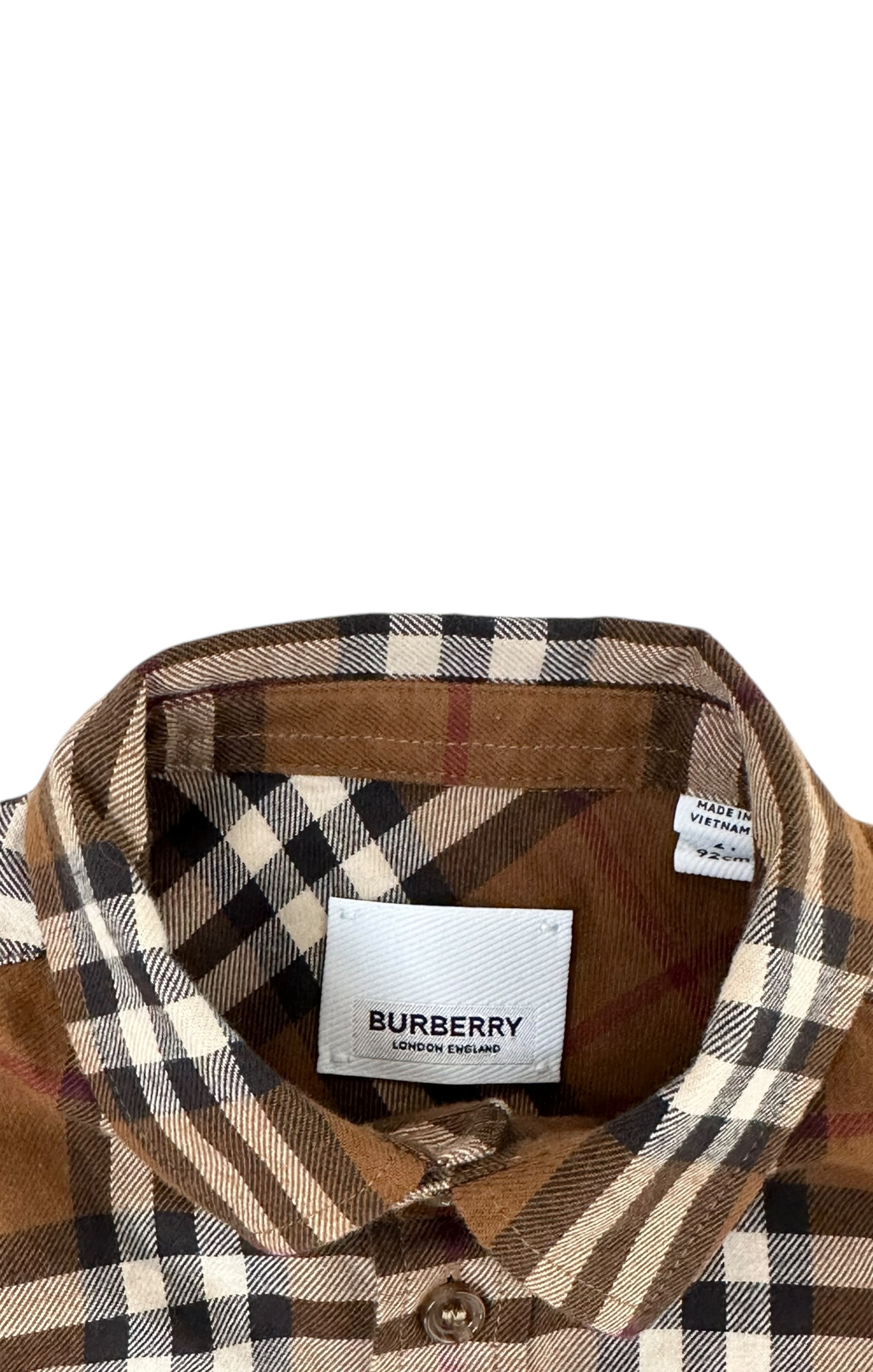 BURBERRY Shirt Size: 2 Years