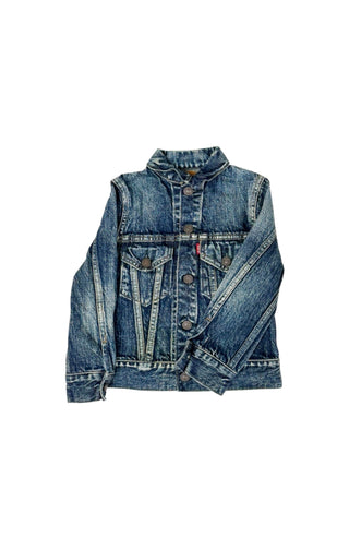DENIM DUNGAREE Jacket Size: 5-6 Years