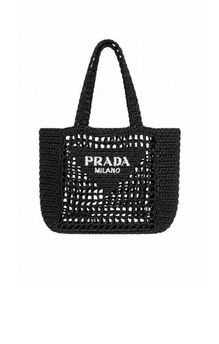 PRADA Handbag Size: 11.25" x 4.625" x 9"; 7.25" drop handle