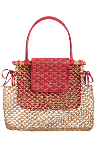GOYARD (RARE & NEW) with tags Handbag Size: 14" x 3" x 10.5"; 7.25" drop handle