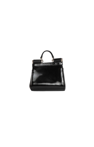 DOLCE & GABBANA (RARE) Handbag Size: 4.5" x 2.5" x 3.5"; 1.5" drop handle