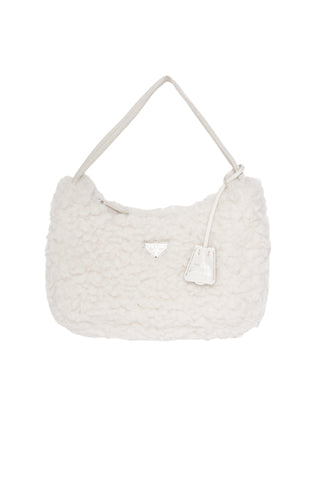 PRADA Handbag Size: 9.5" x 3" x 6.25"; 6.5" drop handle