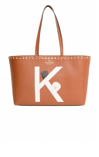VALENTINO (RARE & NEW) Bag Size: 15" x 4.125" x 8.75"; 9" drop handle