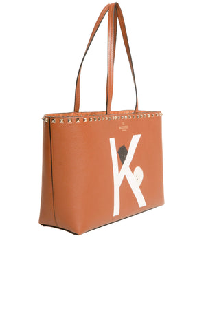 VALENTINO (RARE & NEW) Bag Size: 15" x 4.125" x 8.75"; 9" drop handle