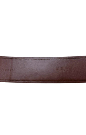 MIU MIU (NEW) Belt Size: 80cm