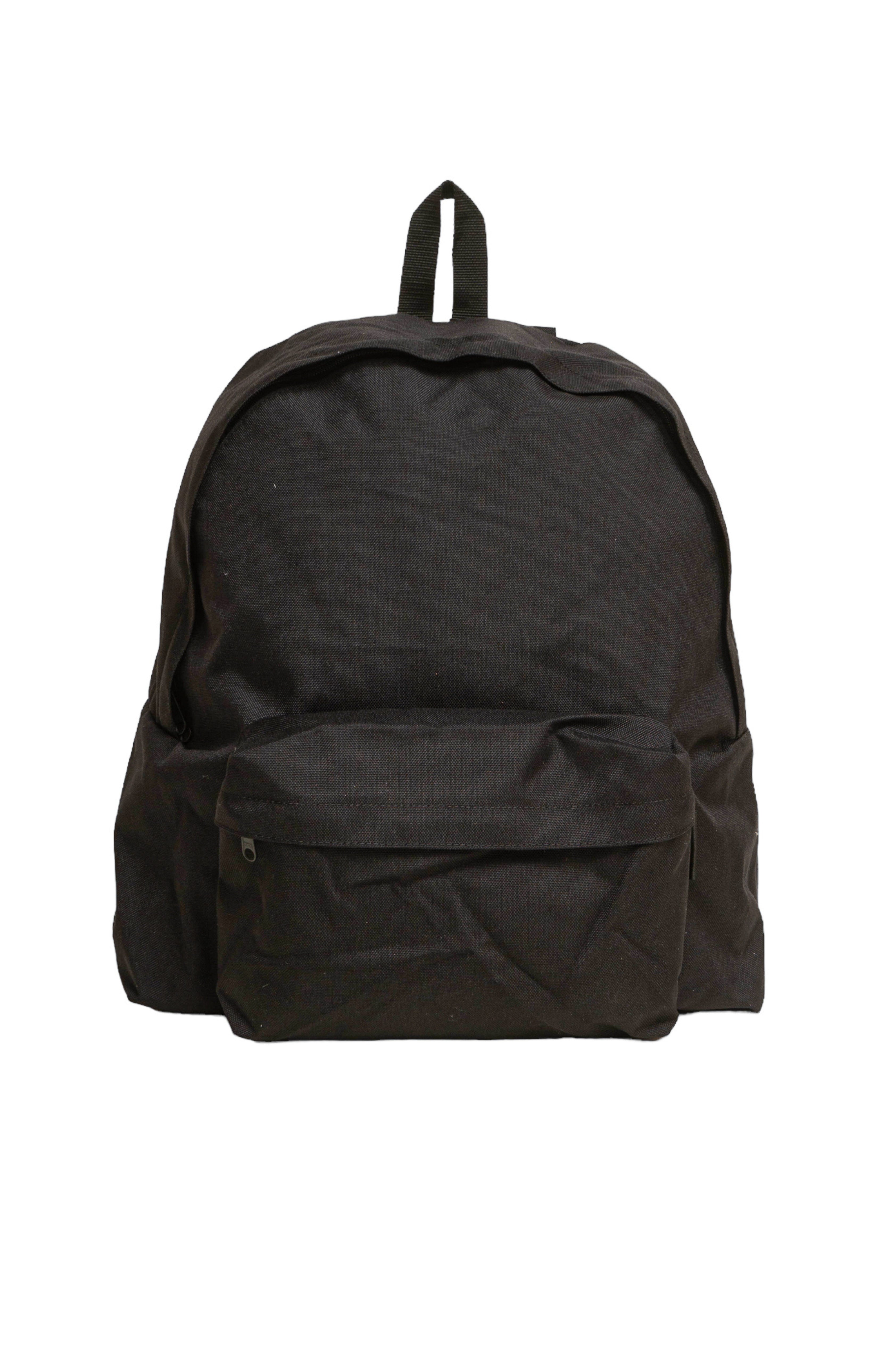 COMME DES GARÇONS Backpack Size: 10.5" x 6" x 17.5"; 2.5" drop handle