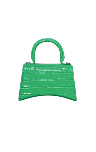 BALENCIAGA Handbag Size: 7.375" x 3" x 4.75"; 2.75" drop handle