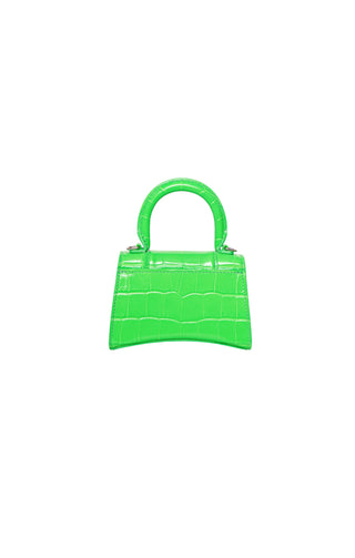 BALENCIAGA (NEW) Handbag Size: 4.625" x 1.75" x 3.25"; 1.825" drop handle
