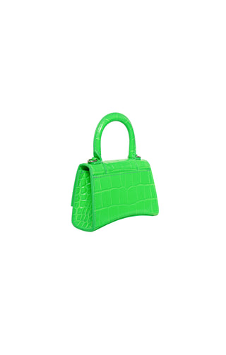 BALENCIAGA (NEW) Handbag Size: 4.625" x 1.75" x 3.25"; 1.825" drop handle