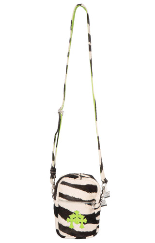 CHROME HEARTS (RARE) Handbag Size: 4.5" x 2.375" x 6.5"; 23.5" strap