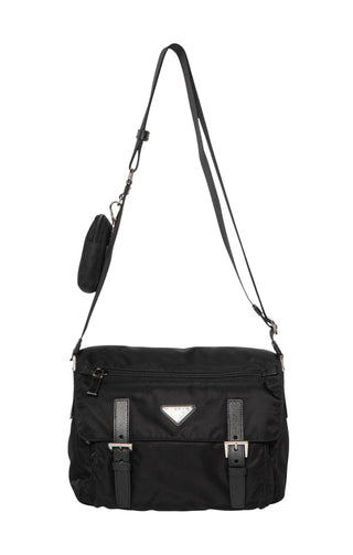 PRADA (NEW) Handbag Size: 10.25" x 4.25" x 7.5"; 16-25" drop handle