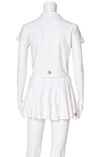 CHROME HEARTS (RARE) Set Size: Top - L, Skirt - M