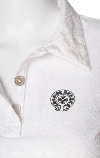 CHROME HEARTS (RARE) Set Size: Top - L, Skirt - M