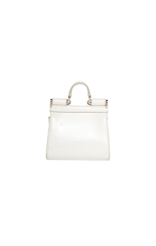 DOLCE & GABBANA (RARE) Handbag Size: 4.5" x 2.25" x 3.125"; 1.625" drop handle