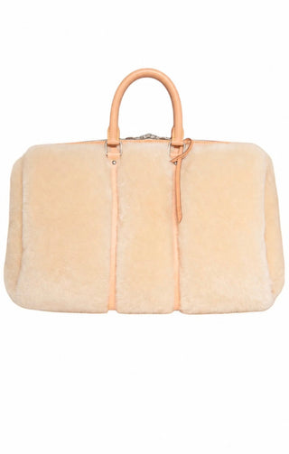 LOUIS VUITTON (RARE) Luggage Size: 18.75" x 9.5" x 11.5"; 4" drop handle