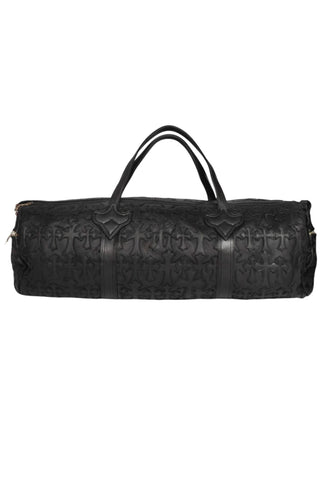 CHROME HEARTS (RARE) Luggage Size: 28" x 11.5" x 10.5"; 8.75" drop handle