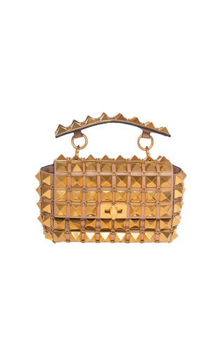 VALENTINO (RARE) Handbag Size: 7" x 2.5" x 4.25"; 2" drop handle